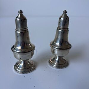 Geary's Beverly Hills Sterling Weighted Salt and Pepper Shakers